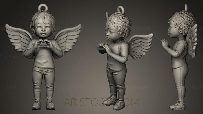 Angels (AN_0097) 3D model for CNC machine